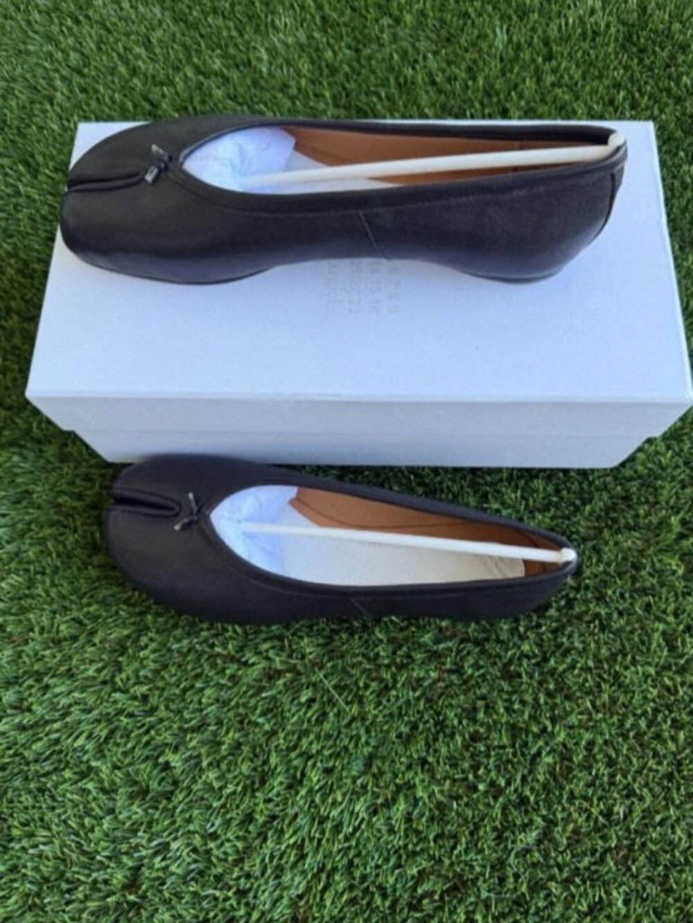 Maison Margiela Tabi Flats – Black, with Original Box - Picture 4 of 5